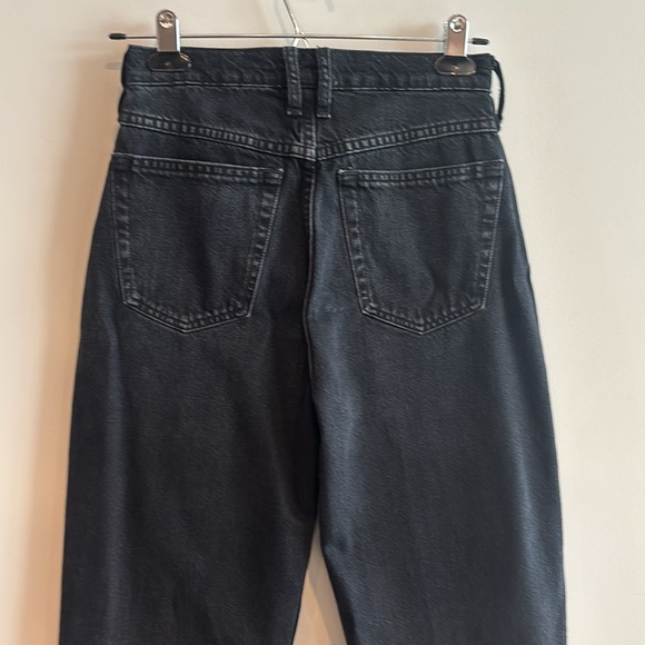 FRAME Le High N Tight Inkwell Straight Leg Denim Jeans Size 24 100% Cotton - Picture 9 of 11